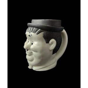 Oliver Hardy Entertainer 6" Statue Figurine Stein Mug Head Vase